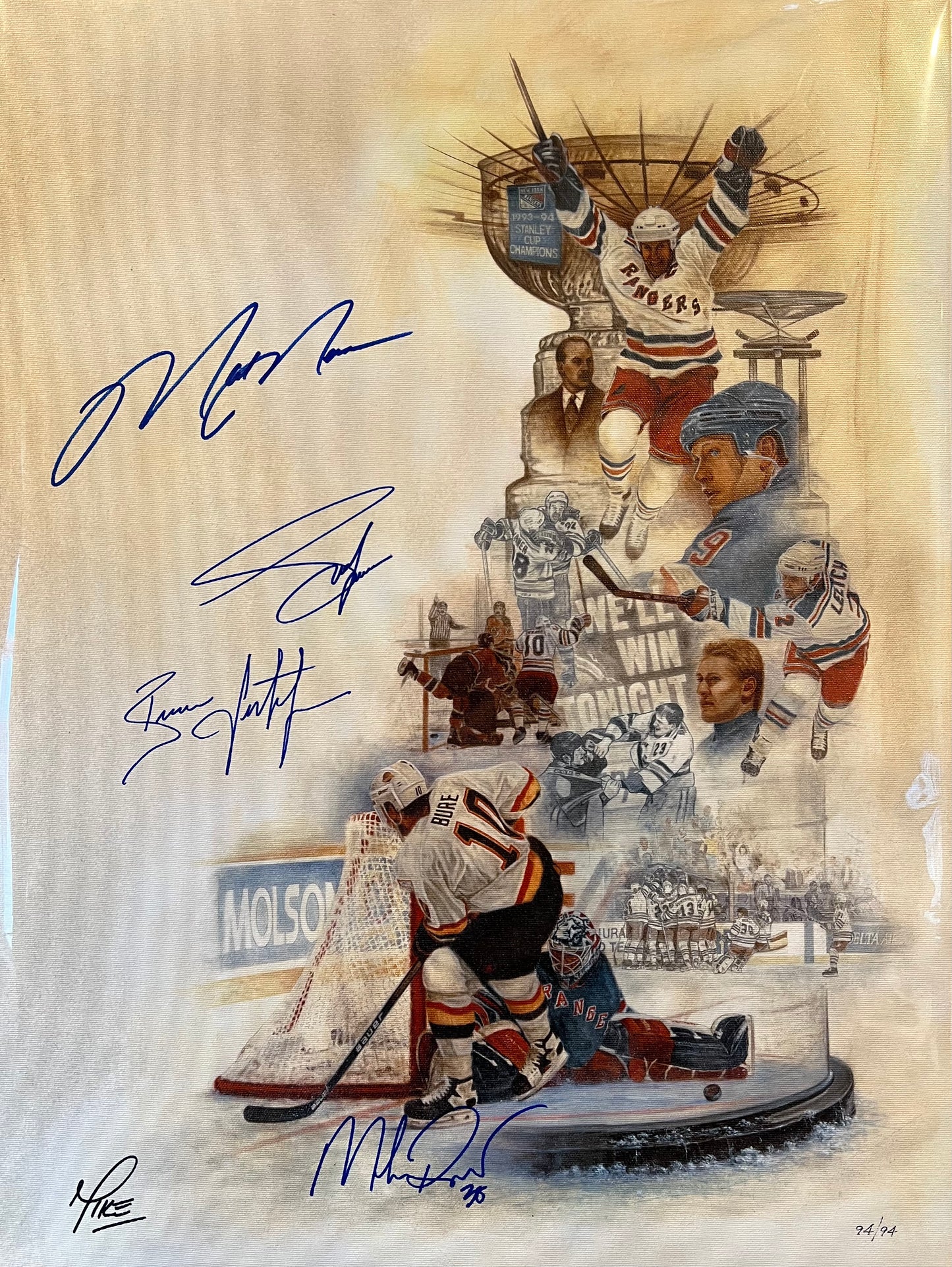 "Heave Ho" - A Tribute to the 1994 NY Rangers Stanley Cup Team