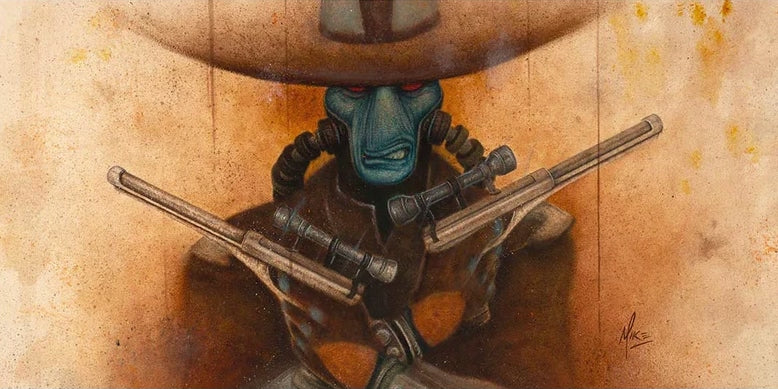 "Blasters For Hire" - Cad Bane - Lucas Films