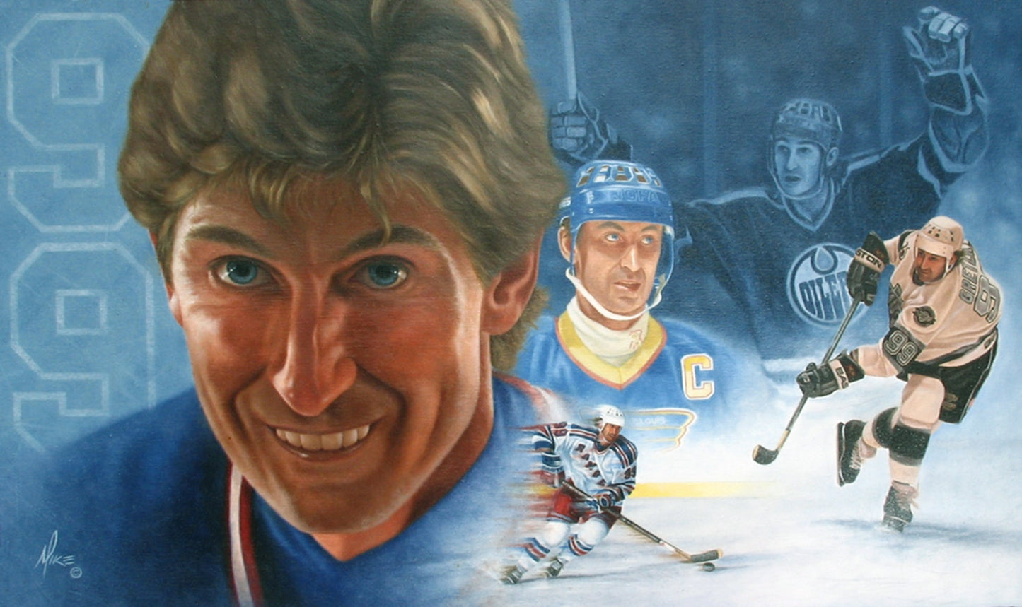 Wayne Gretzky Montage Original