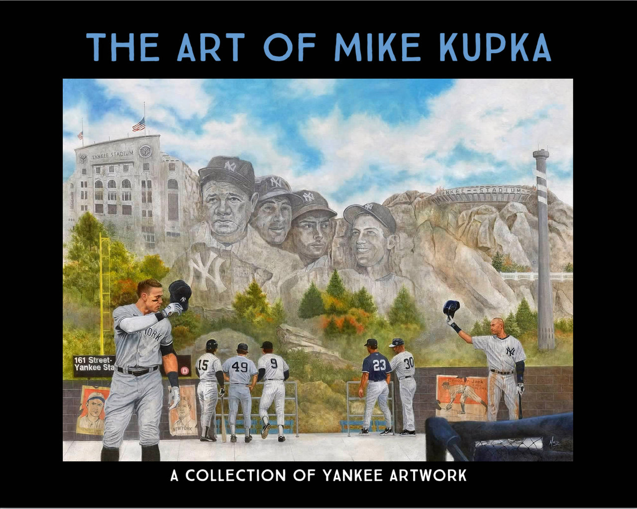 "The Art of Mike Kupka"  Yankee Edition book