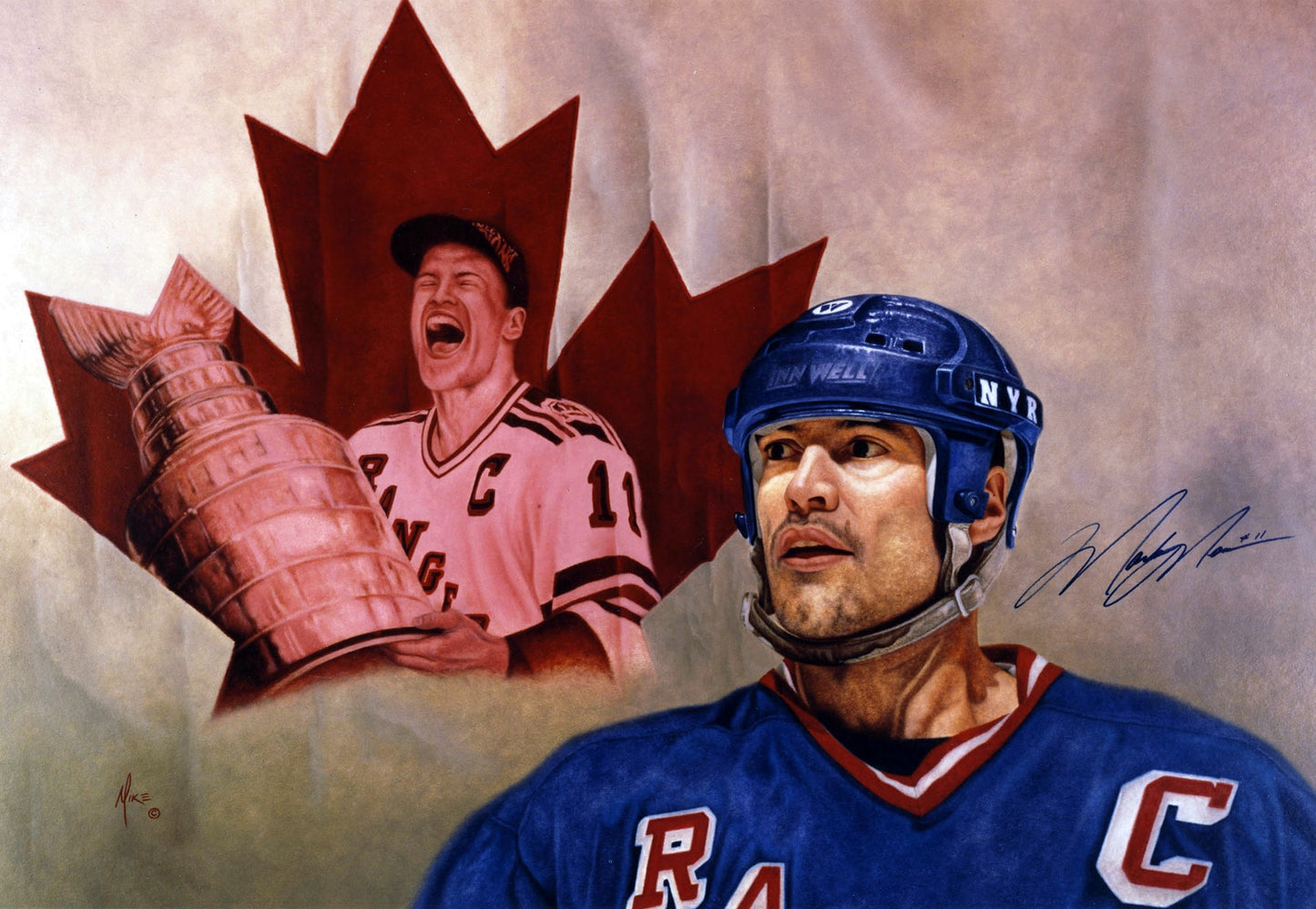 Mark Messier print