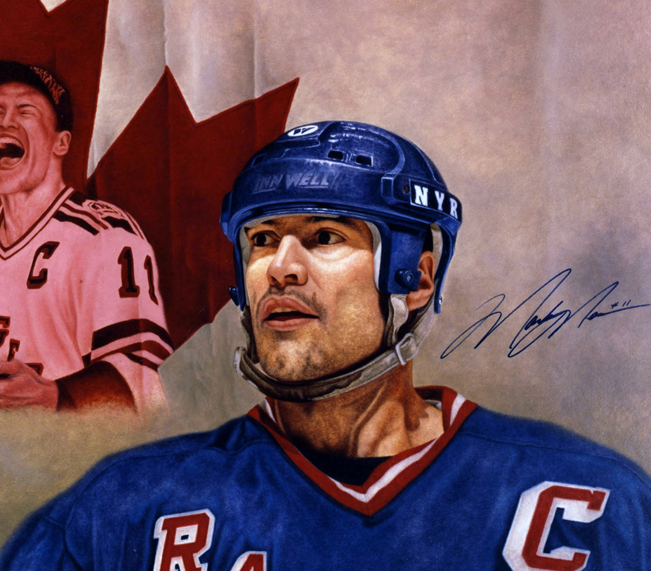 Mark Messier print – The Art of Mike Kupka